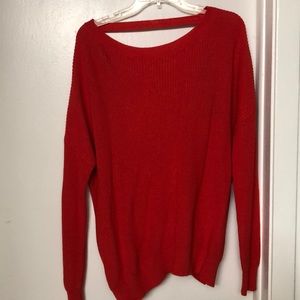 Express Twist Back Sweater Size L